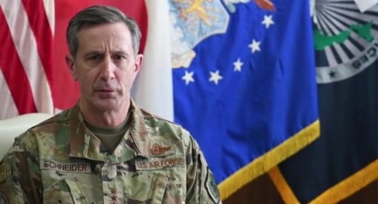 US Pacific Air Forces Commander in Sri Lanka